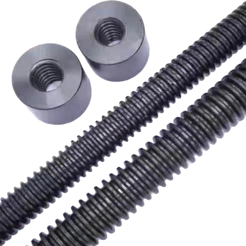 45#钢梯形丝杠1.5米丝杆正牙Tr22Tr24Tr25Tr28T30T32x5 6梯型螺杆 - 图2
