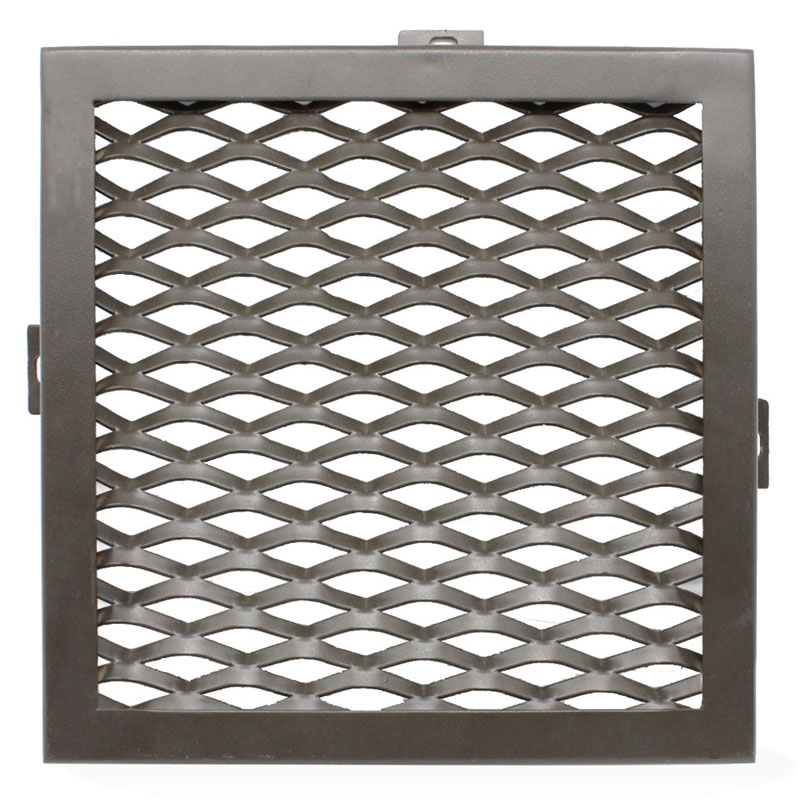 现货速发铝网板铝合金冲拉网板菱形吊顶防护拉伸网外墙装饰铝单板-图3