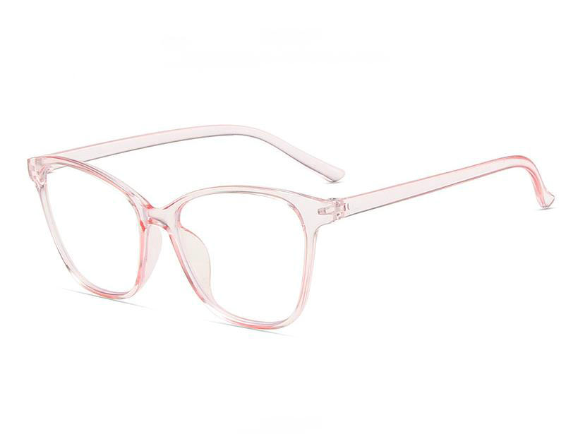 网红Cateye Glasses Women Retro Glasses Frame for Women/Men B - 图3