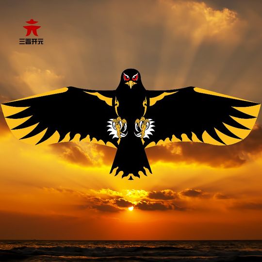 Banying Eagle Kite 2025 Neue U-Brise Einfach zu fliegen Weifang Erwachsene Anti-Wind-Adler-Kinder