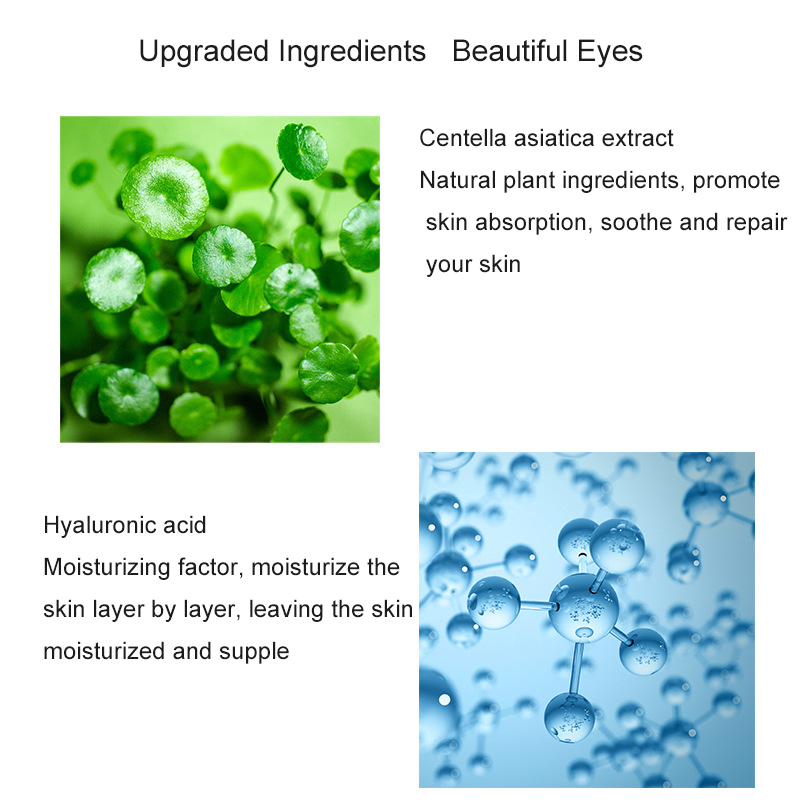 推荐Eye Mask Moisturizing Hyaluronic Acid Eye Patch Skin Car - 图1