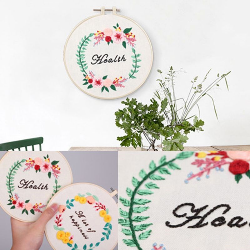 Ribbon-Set Embroidery Diy-Beginners Cross-Stitch Shed-Sewing - 图2