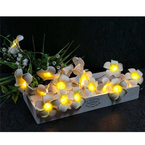 速发New Frangipani Lamp LED String Lights Fairy Light Garlan-图2