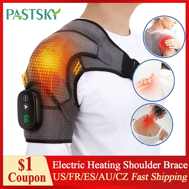 Ebectric Hehating Shoulder Brace LED Display Viltarion Shoul - 图0