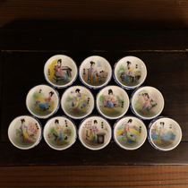 Crickets Crickets Crickets Basin Waist Drum Water Bowls Water Bowls Sink Water Bottlers Utensils Supplies Jingdezhen Refined XII