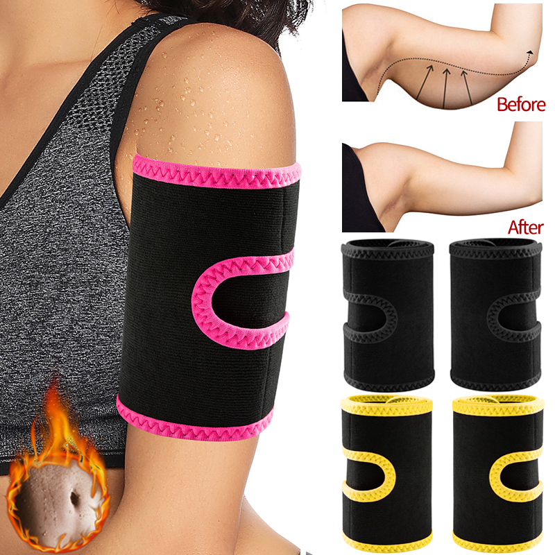 速发Arm Trimmers Sauna Sweat Band for Women Sauna Effect Arm-图0