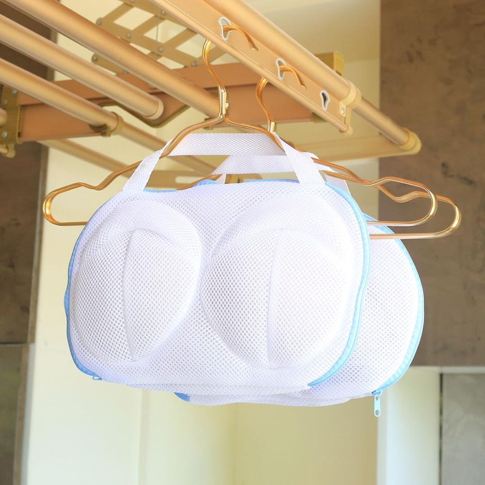 新品Bra Washing Bag Mesh Clothing Underwear Organizer Washin - 图2