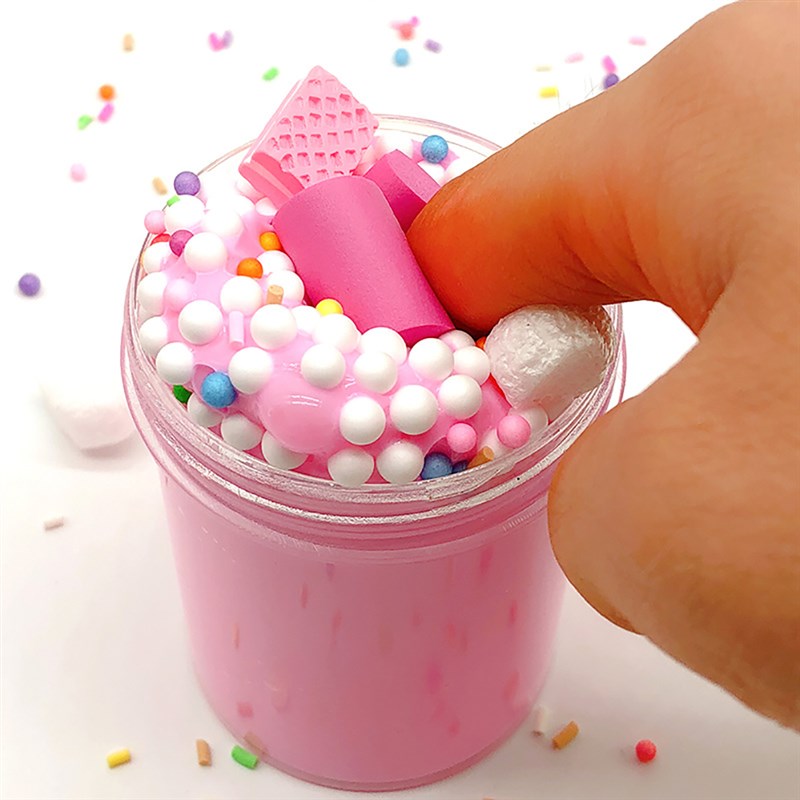 新品DIY Cake Beads Soft Non Sticky Putty Mud Plasticine Slim - 图2