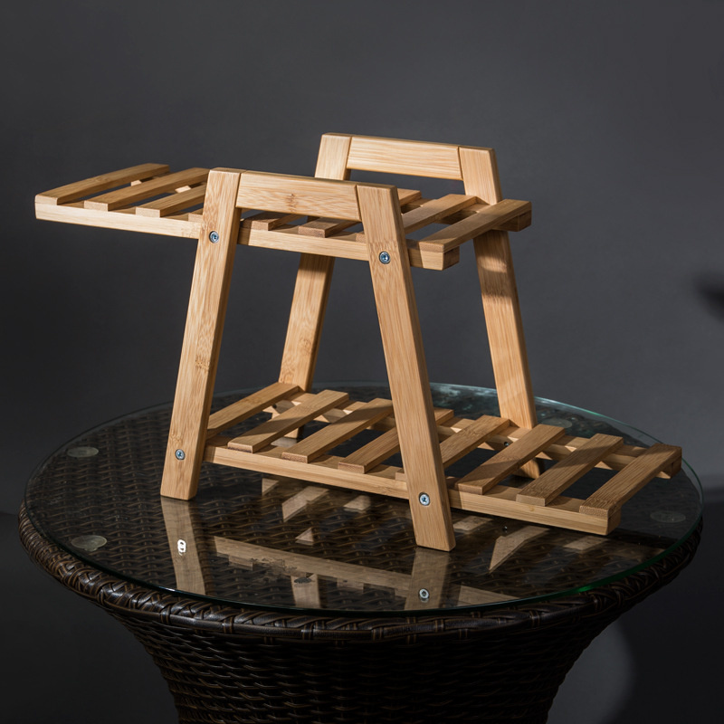 推荐Multilayer Bamboo Indoor Holder Plant Garden Table Outdo - 图3