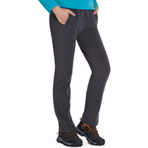 Tango Grip Suede Pants Men and women Autumn Winter Outdoor Bao Heating Thickened Rocking Trousers Suede Particles Large Yard Liner Winter Sports Length