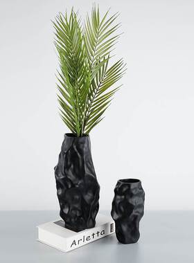 客厅电视柜极简插花乾燥花花瓶摆件简E约现代样板房餐桌玄关家居