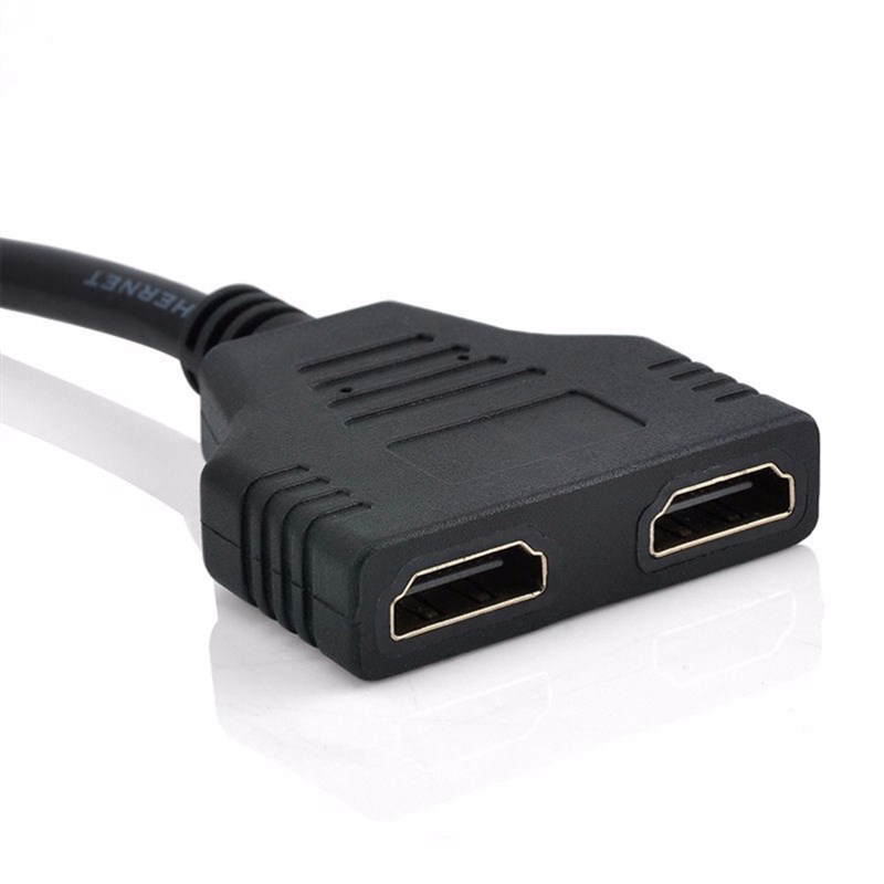 2 Dual Port Y Splitter 1080P HDMI v1.4 Male to Double Femal - 图3