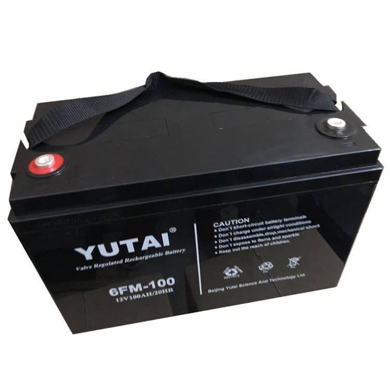 YUTAI蓄电池6FM-24宇泰蓄电池12V24AH/20HR机房配套 直流屏 UPS不 - 图1