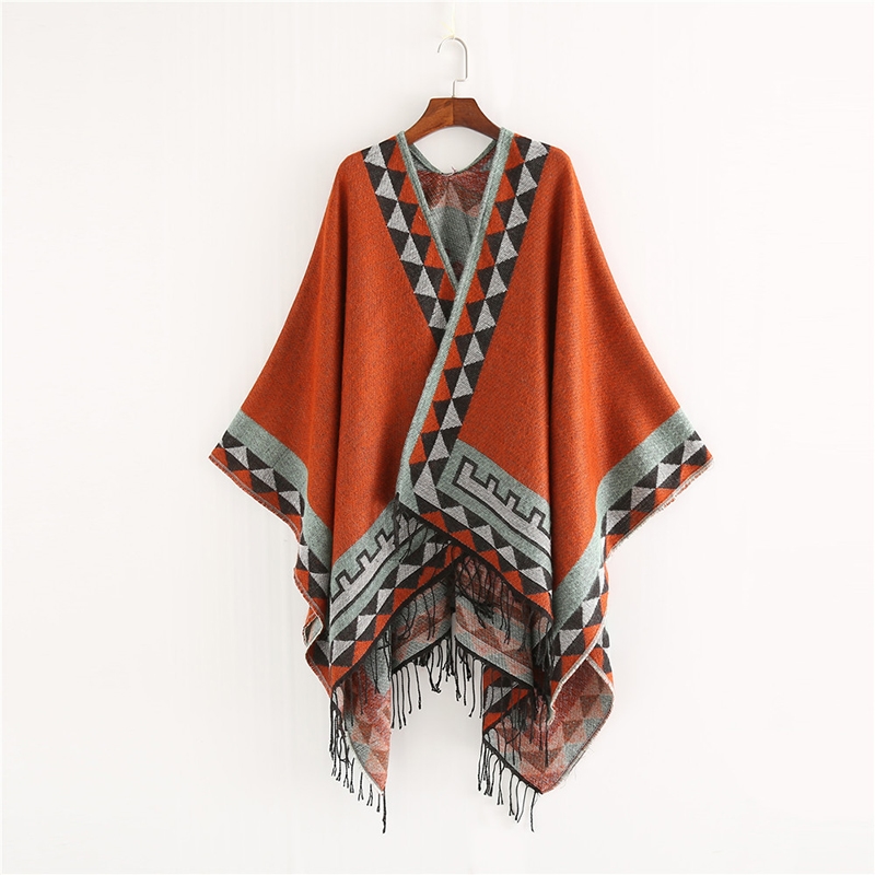 推荐fashion women warm poncho shawl scarf ladies female scar - 图0