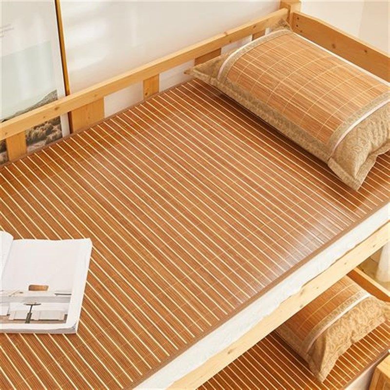 新款双面竹席凉席学生宿舍单人床藤席上下铺草席家用夏季冰丝席子,淘宝优惠券,粉丝福利购,淘宝优惠卷