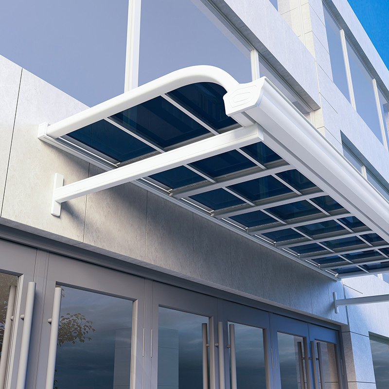 铝合金雨棚庭院户外防雨别墅遮阳棚阳光棚露台楼顶篷院子门头雨搭,淘宝优惠券,粉丝福利购,淘宝优惠卷