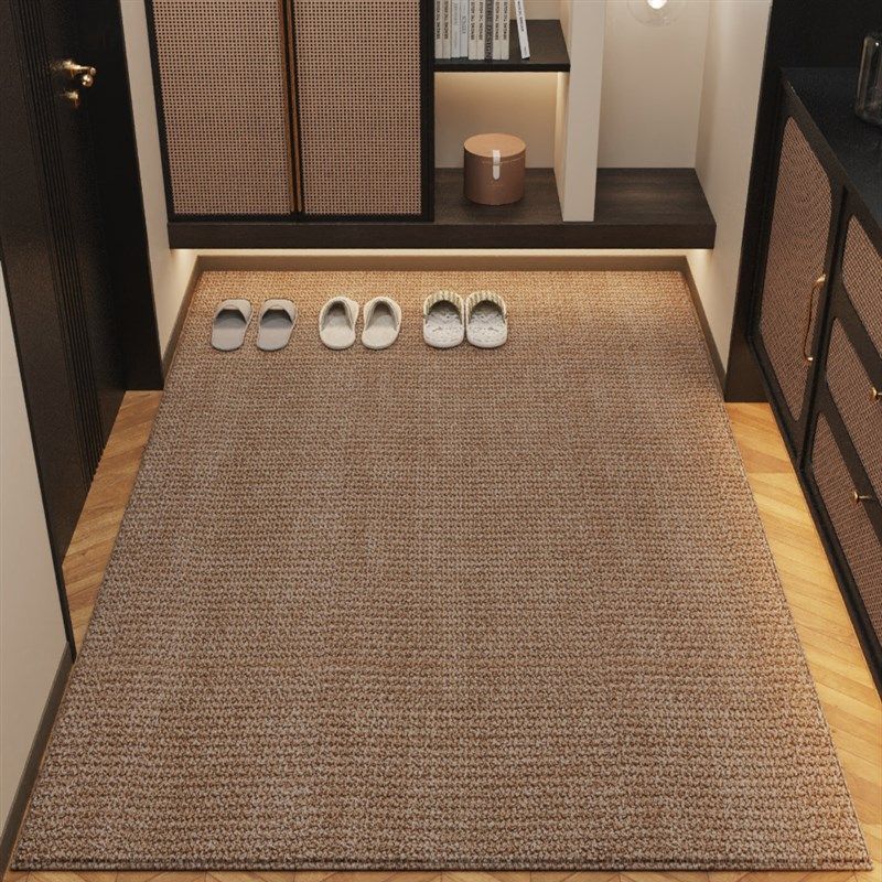 高级感入户门地垫仿剑麻地毯门垫进门客厅玄关纯色脚垫可裁剪家用,淘宝优惠券,粉丝福利购,淘宝优惠卷