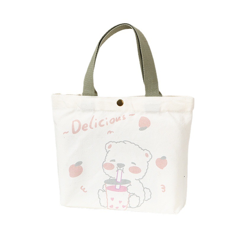 速发ins sails fabric bag students cute cartoon canvas bag ca-图3