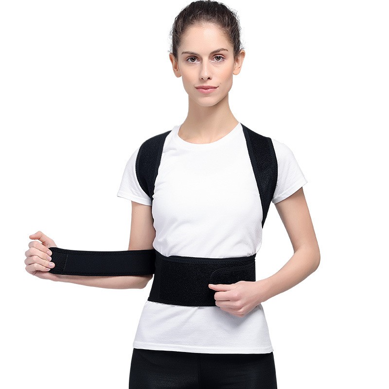 Back Posture Correccor ShouldeAr Lumbrr Brace Coraettion Bel - 图0