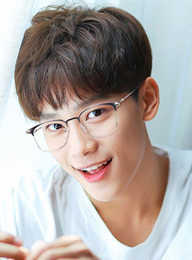 现货2021 Fashion unisex square Plain Hglasses for men women