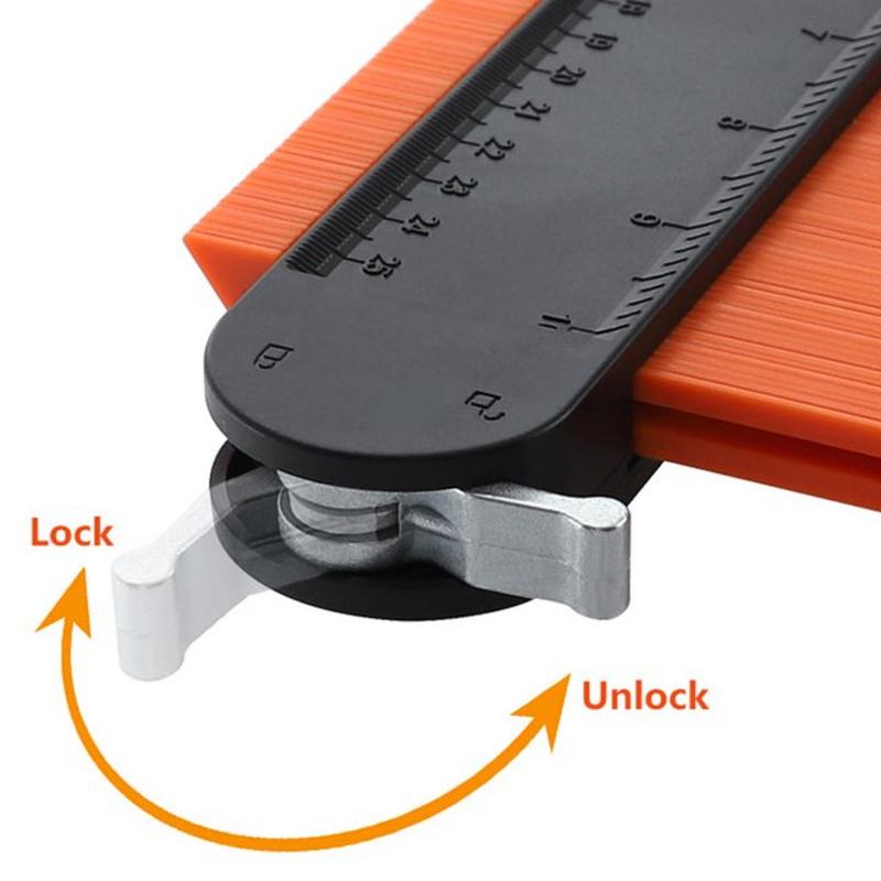 Profile fContour Gauge line Copier Ruler Cutting template Co - 图1