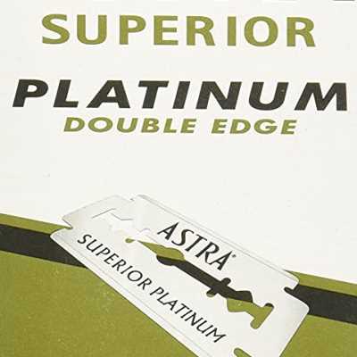 推荐Astra superior platinum double edge safety razor blades-图1