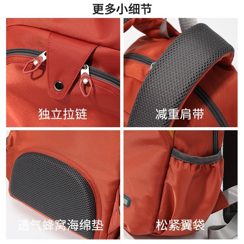 休闲女士双肩包2024新款轻便防水旅行包牛津布小背包简约电脑书包,淘宝优惠券,粉丝福利购,淘宝优惠卷