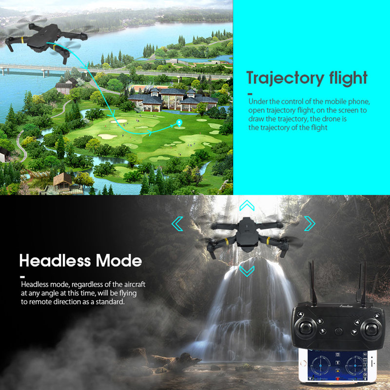 推荐WLR/C E58 Altitude Hold 2.4GHz 4CH Quadcopter Toys WiFi - 图3