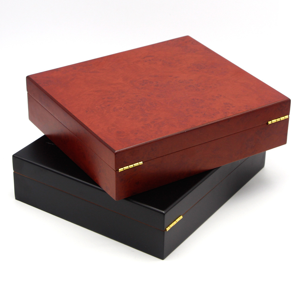 网红Cigar box cedar wood portable Cigar humidor cigarette ca - 图2