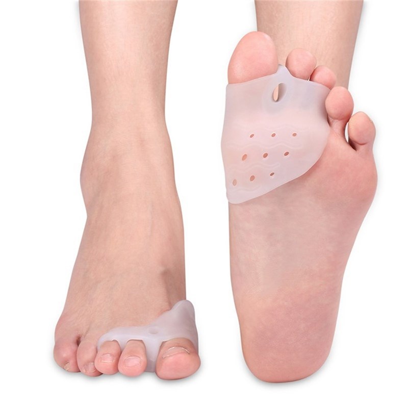 2Pcs Bunion Corrector Pain Relief Hammer Toe Separator with - 图0