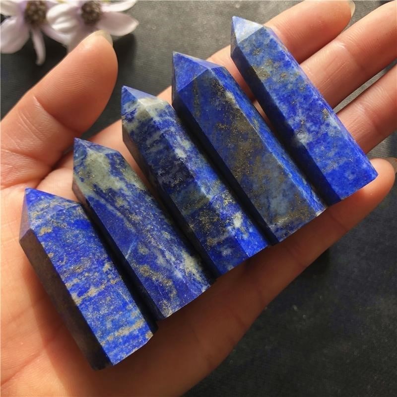 推荐Natural Stone Mineral Crystal Lapis Lazuli Family Decora - 图2