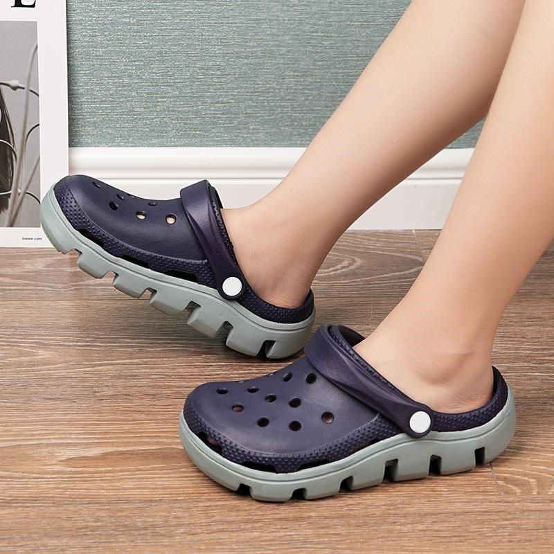 向往的生活洞洞鞋男夏季新款外穿大码防滑凉鞋软底包头拖鞋沙滩鞋,淘宝优惠券,粉丝福利购,淘宝优惠卷