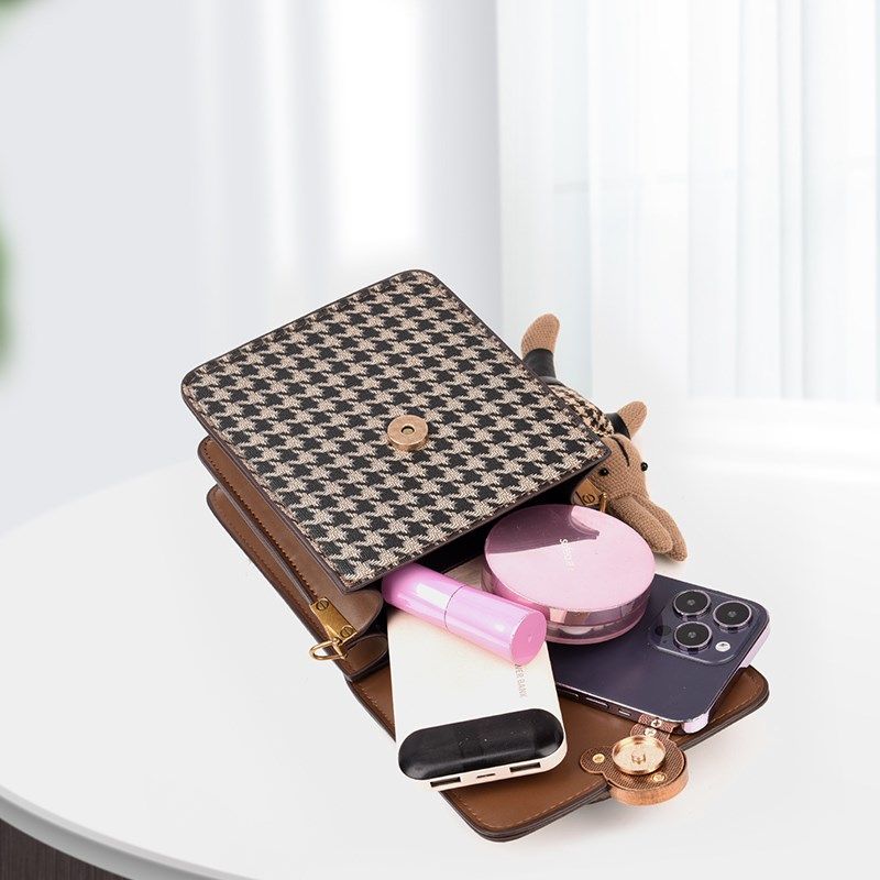 复古手提包包女式2024新款时尚百搭单肩斜挎包高级质感手机包女包,淘宝优惠券,粉丝福利购,淘宝优惠卷