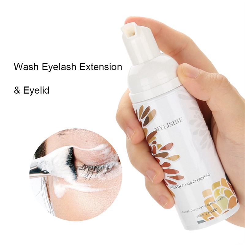 推荐High Quality 60ml Eyelash Shampoo Gentle Cleansing Eyela - 图0