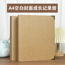 Blank Cover Children Growth Archives Record Books Kindergarten Elementary School Students A4 Loose-leaf Manuals This Graduation Commemorative Album