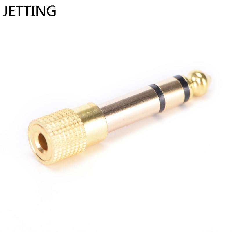 新品JETTIN. 6.5mm 1/u4'' Male plug to 3G5mm 1/8'' - 图0