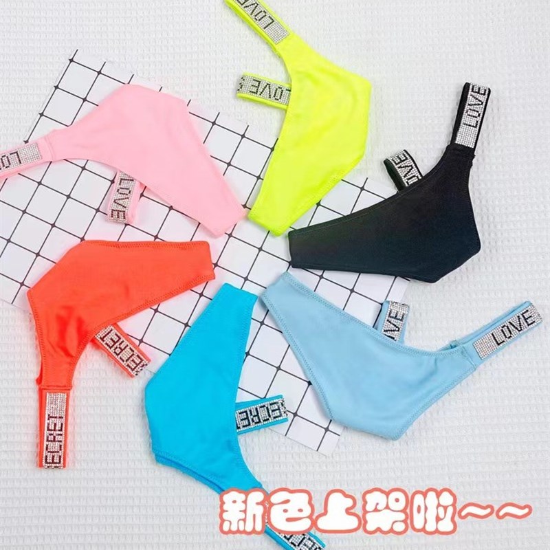 推荐Thongs for women Ice Silk Sexy G-string Female Underwear - 图0