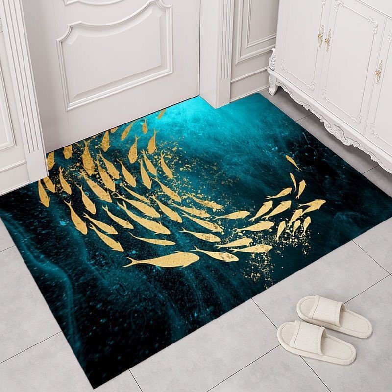 网红3d three-dimensional floor mat entrance household doorma - 图3