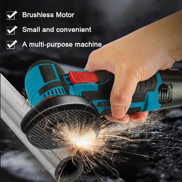 极速.12V Brushless Angle Grinder Lithium Battery 500W 19500R - 图1