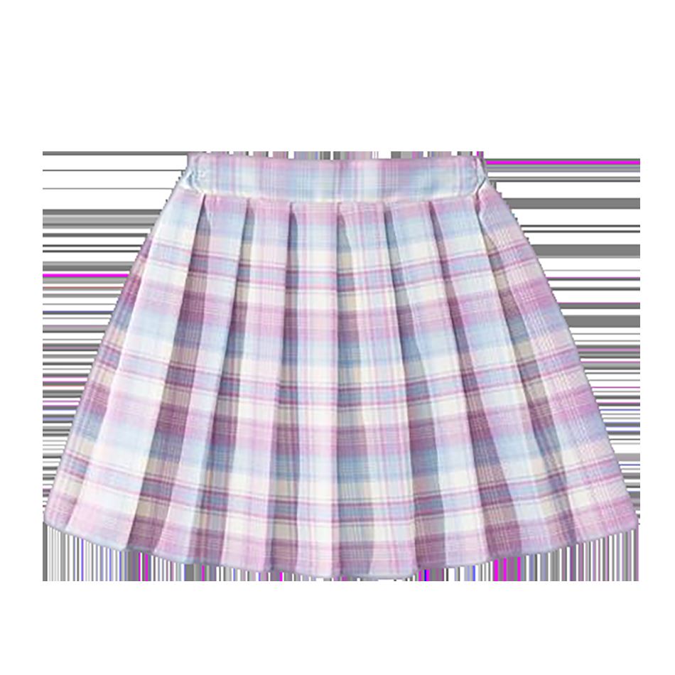 推荐Girls School Uniform Pleated Skirts High Waist A-Line Pl - 图2