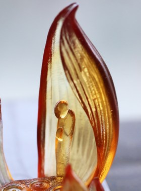 琉璃香插花开见佛香座摆件居家客厅家用线香香道用品