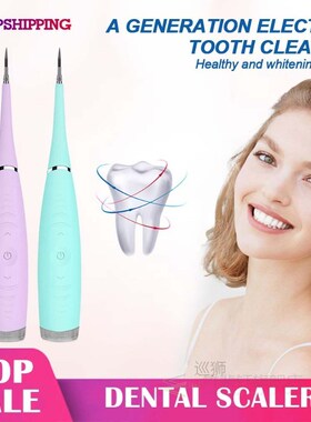 Electric Ultrasonic Dental Scaler Sonic Tooth Calculus Remov