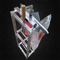 All stainless steel manual sugar cane guillotine peeling knife to cut sugar cane guillotine turn knife sugar cane sectioning machine guillotine knife holder