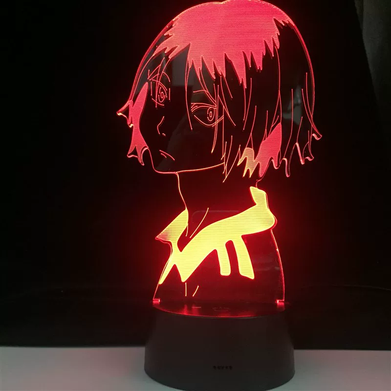 [Профиль LED света Лампа Хайкью 3D LED 7 цветов]