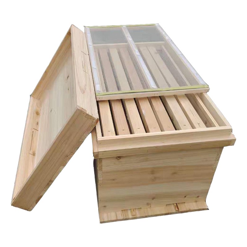 包邮全套装杉木蜂箱蜜蜂中蜂养蜂土蜂七框蜂桶4245464849养殖促销 - 图2