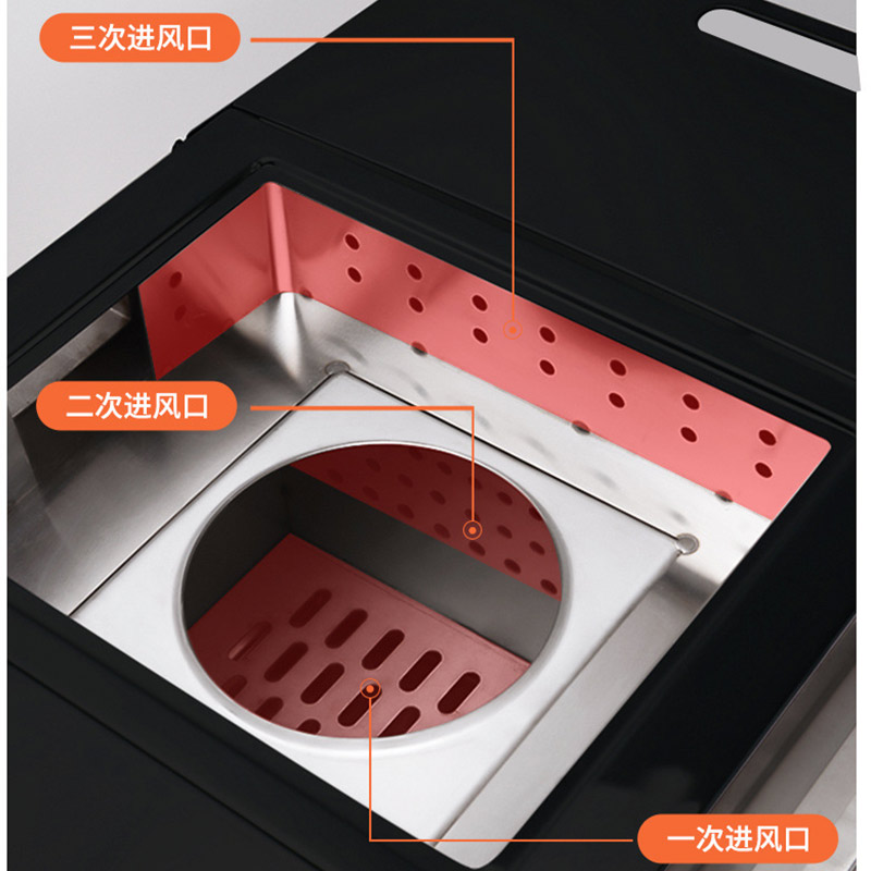 户外可携式取帐柴火炉野篷露营暖外B炉装备用品柴火灶自驾游烧烤 - 图2