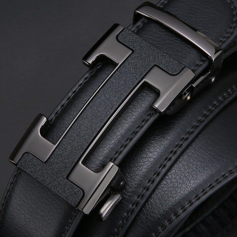 极速Adjustable Width Leather Belts Man Waist Belt Men Mens-图0