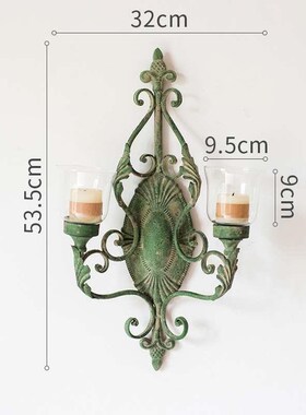 中东复古轻奢装饰品装饰神灯烛台墙面挂件金属工艺品挂件供奉神龛