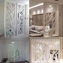 New products Partition Flowers Board Density Board Mysterious Board Genguan Solid Wood Flower Lattice Ceiling Carved Flower Plate Sky Decorated Living Room Hollowed-out Back