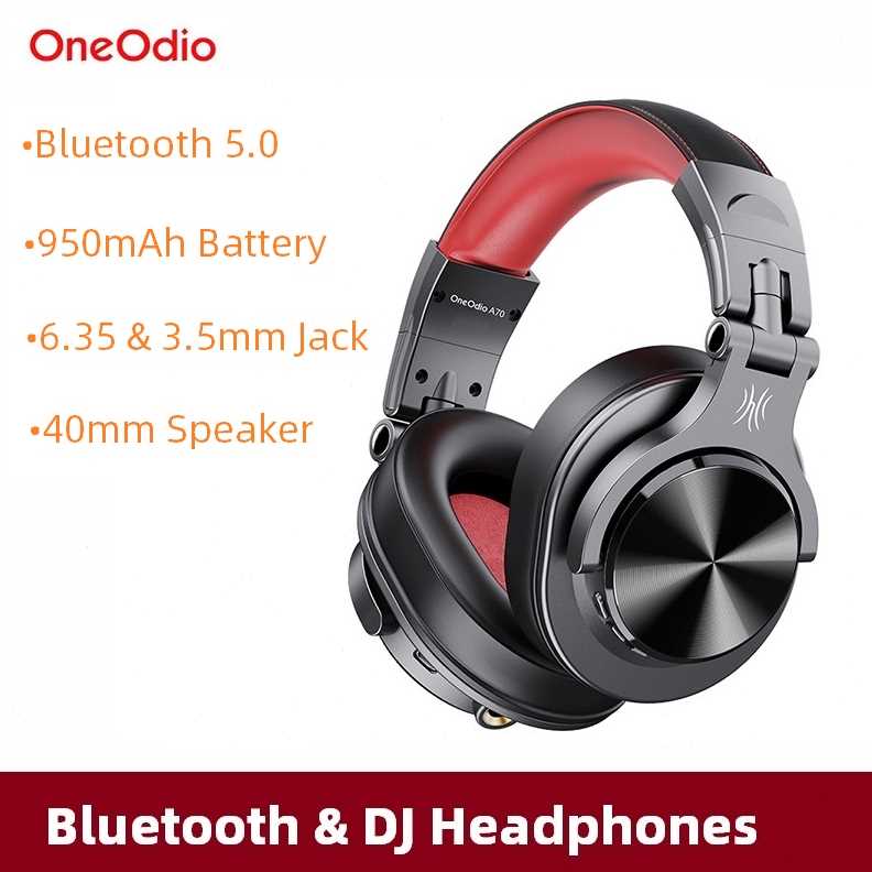 推荐Oneodio Fusion Wired  Wireless Bluetooth Headphones Stud - 图0